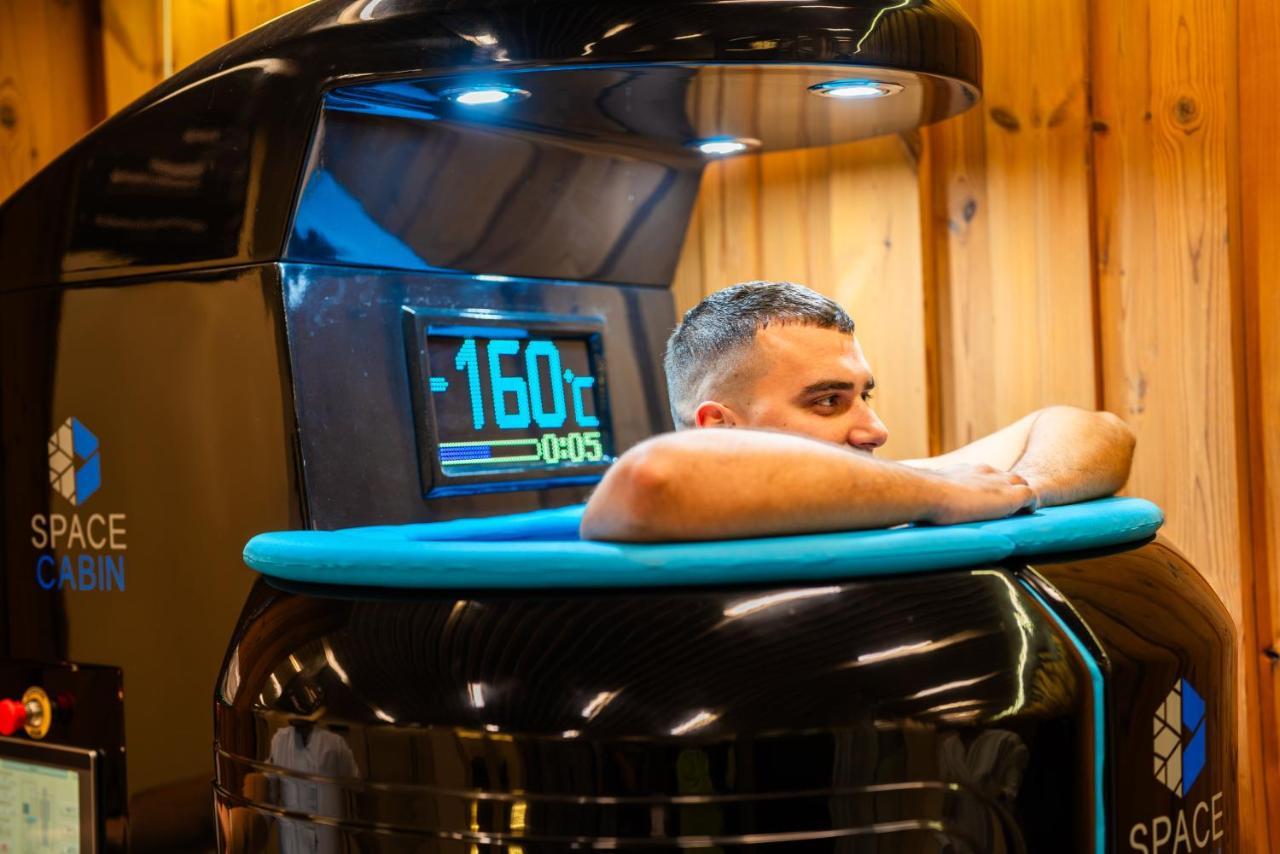 幸运班斯科公寓式酒店Spa及休闲 外观 照片 Cryotherapy session