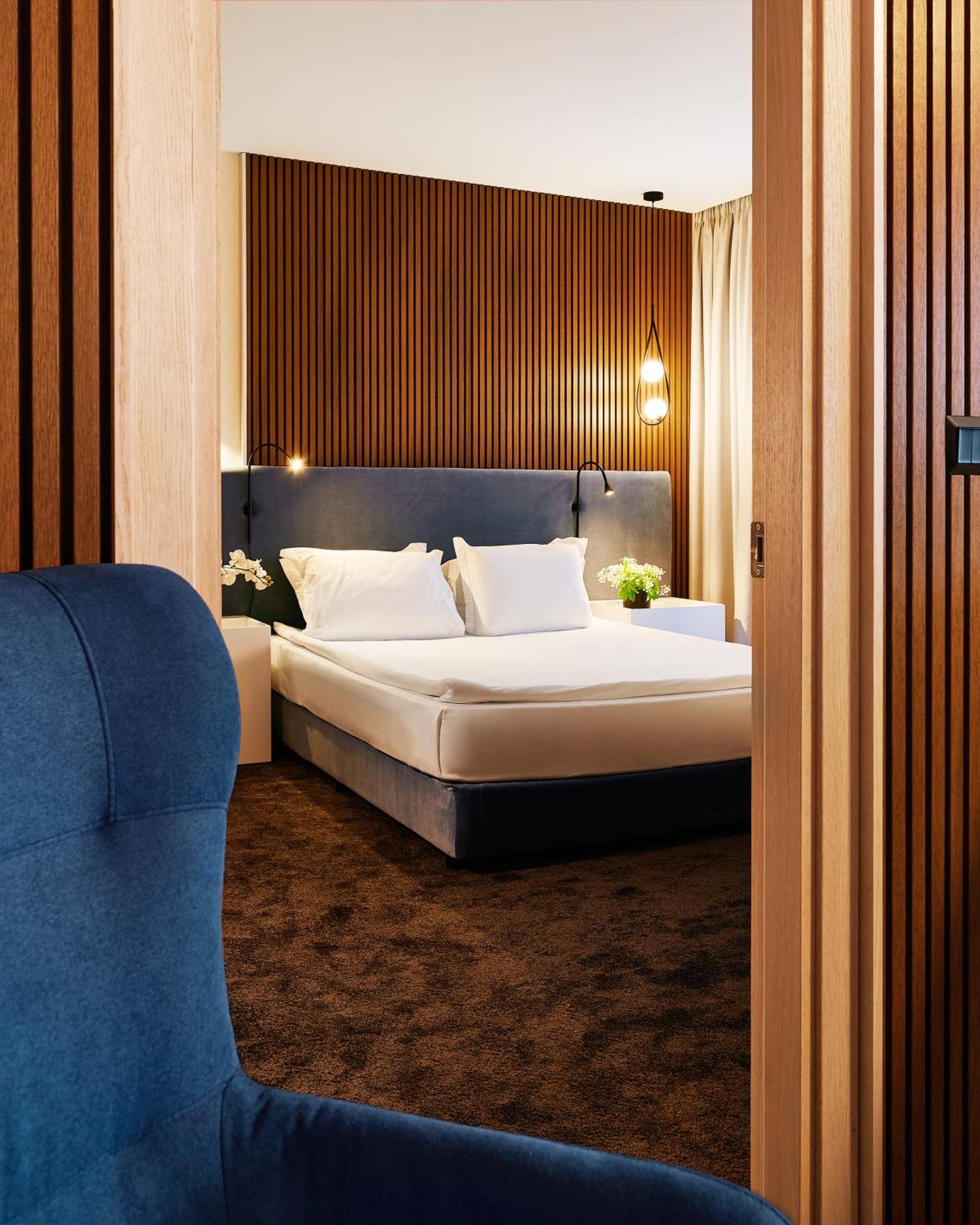 幸运班斯科公寓式酒店Spa及休闲 外观 照片 A bedroom at the hotel