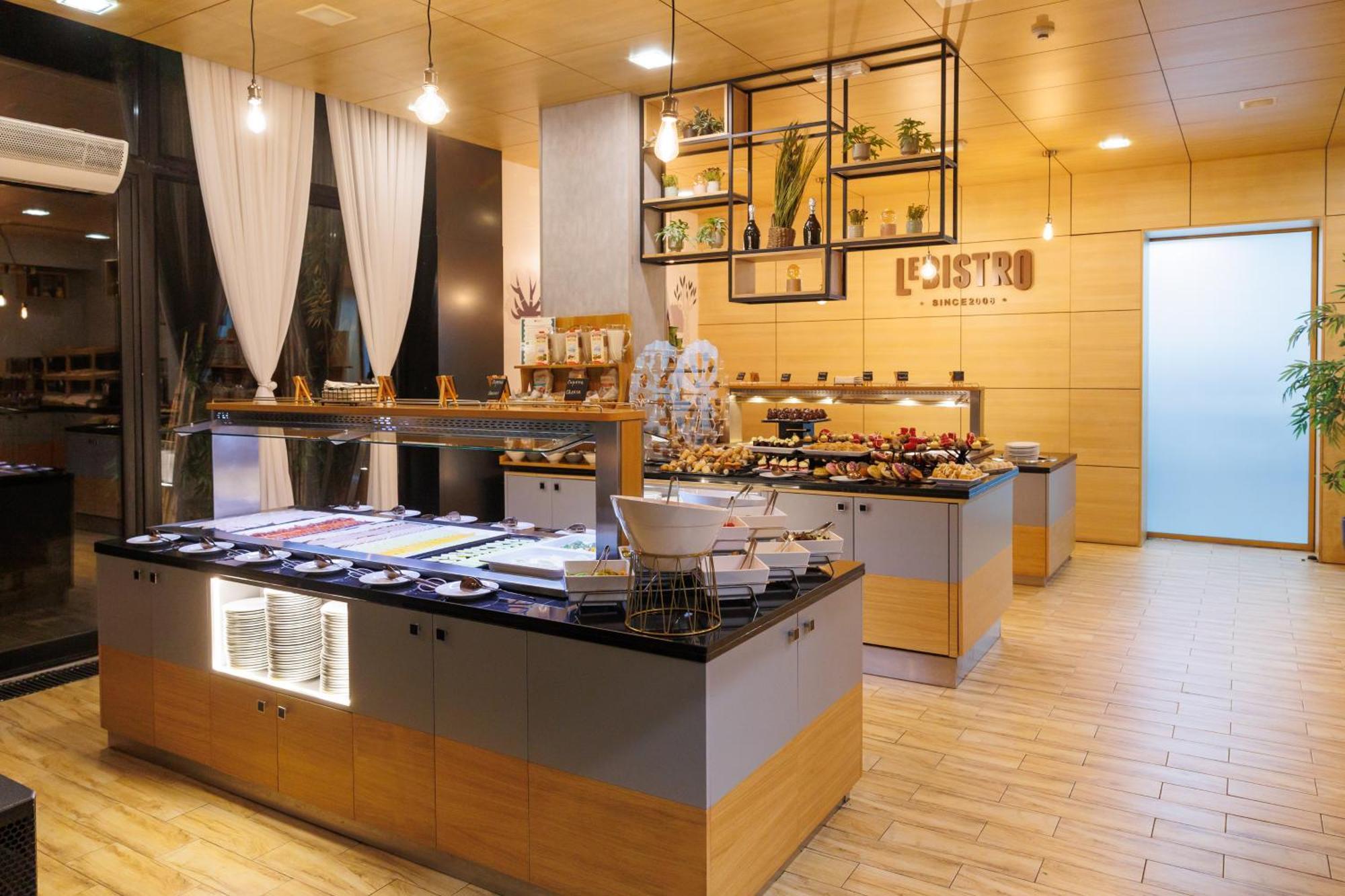 幸运班斯科公寓式酒店Spa及休闲 外观 照片 Restaurant